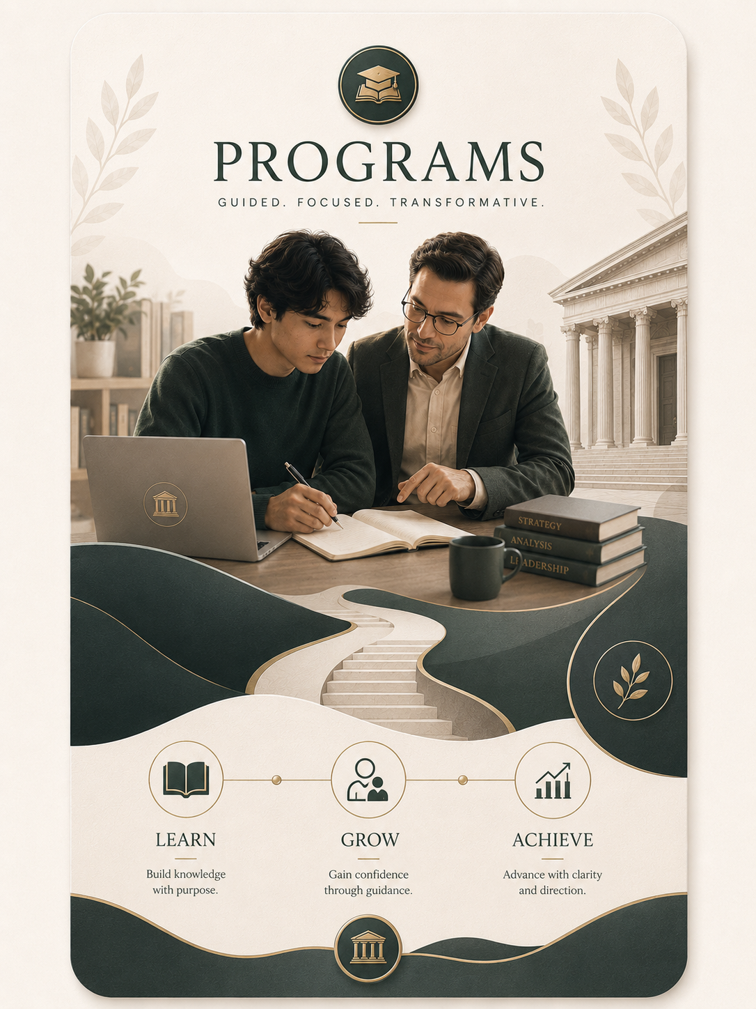 The Flawless Academy programs — learn, grow, achieve.